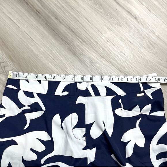 Tommy Hilfiger Pants Women’s 6 Navy Blue & White Floral Print NWT - Picture 9 of 11